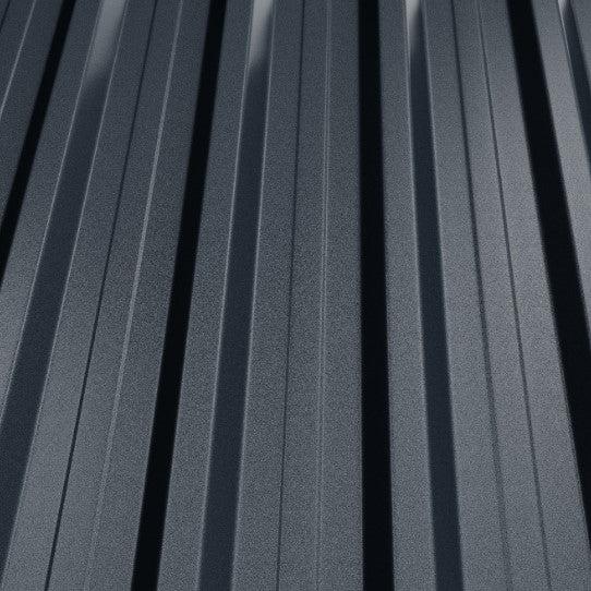 Покривна ламарина LT35 в тъмен цвят, идеална за ремонт на покриви и скатни покриви | LATIVA.bg