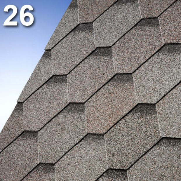 Битумна керемида IKO Armourshield Plus за покриви - висока дълготрайност и естетика, идеална за ремонт на покриви, LATIVA.bg