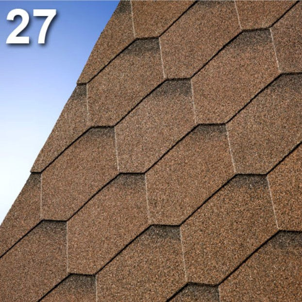 Битумна керемида IKO Armourshield Plus в цвят 27, самозалепваща стена, идеална за ремонт на покриви - LATIVA.bg