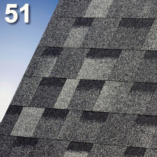 Битумна керемида IKO Cambridge Xpress, цветен модел 51, подходяща за ремонт на покриви и скатни покриви - LATIVA.bg