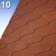 Битумна керемида IKO Diamantshield с диамантен дизайн за покриви, лесен монтаж, устойчивост на атмосферни условия - LATIVA.bg