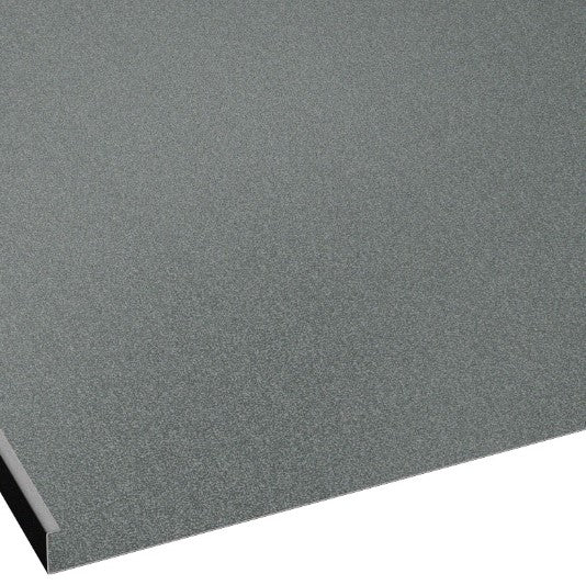 Двоен фалц BILKA в сив цвят, идеален за покриви и фасади - устойчива покривна ламарина от LATIVA.bg