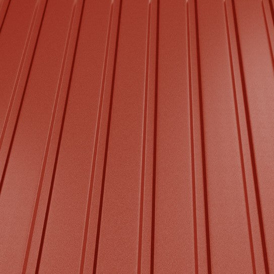 Фасадна ламарина BILKA L8 в червен цвят, идеална за ремонт на покриви и издръжливи строителни приложения - LATIVA.bg