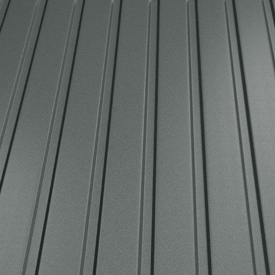 Фасадна ламарина в светъл сив цвят, идеална за ремонт на покриви и покривна ламарина LT8, LATIVA.bg