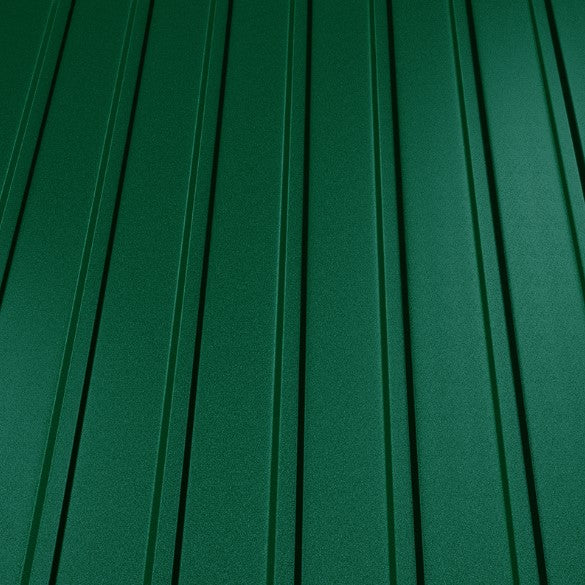 Фасадна ламарина BILKA L8 в зелено, идеална за покриви и фасади, устойчива на климатични влияния - LATIVA.bg