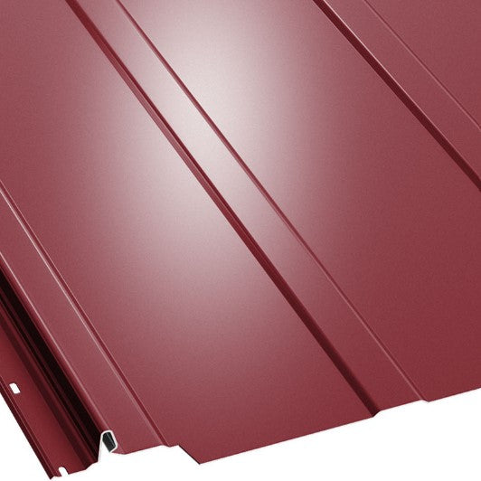 Метална керемида Clasic в червен цвят, идеална за ремонт на покриви и нови конструкции, LATIVA.bg