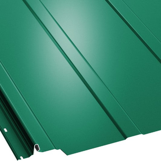 Покривна ламарина в зелен цвят, идеална за ремонти на покриви и фасади, устойчивост и лесен монтаж от LATIVA.bg.