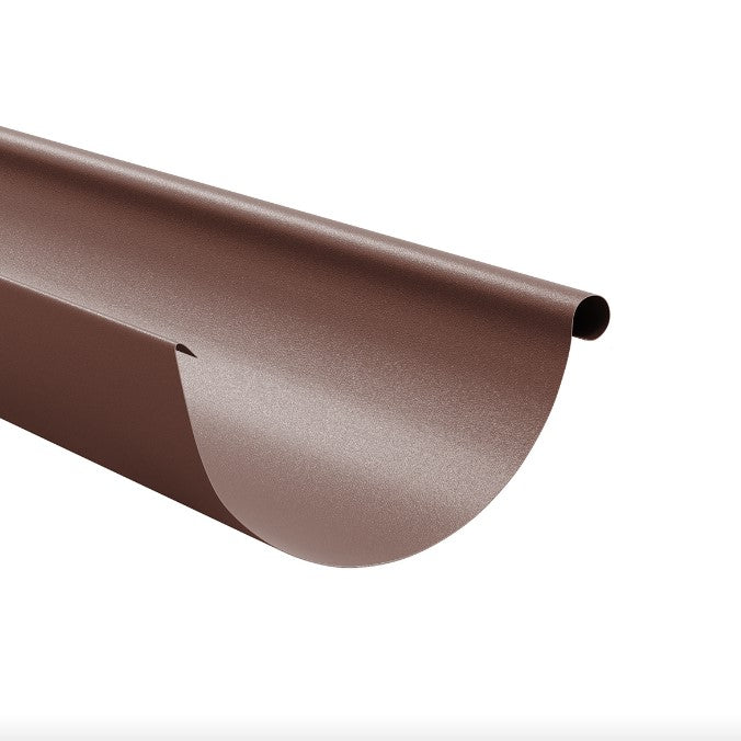 Метален улук Мат 125мм/2м за ремонт на покриви - идеално решение за Фалцови покриви, цени и аксесоари от LATIVA.bg.