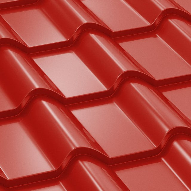 Метални керемиди BILKA Balcanic в гланц, идеални за ремонт на покриви, покривна ламарина и скатни покриви - LATIVA.bg