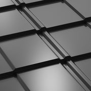 Метални керемиди BILKA Britanic Гланц - черна покривна ламарина с гланцирано покритие за издръжлив ремонт на покриви.