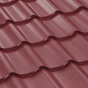 Метални керемиди Clasic Mat в червен цвят, идеални за ремонт на покриви и скатни покриви, LATIVA.bg