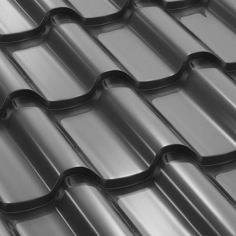 Метални керемиди BILKA Romanic Гланц за покриви, цени и монтаж, идеални за скатни и плоски покриви - LATIVA.bg