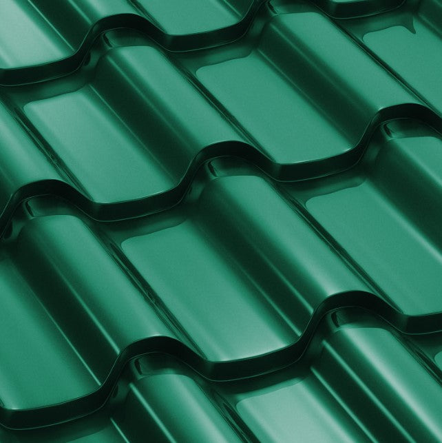 Метални керемиди BILKA Romanic в зелено, идеални за ремонт на покриви, КАК ДА МОНТИРАМ? цени от LATIVA.bg