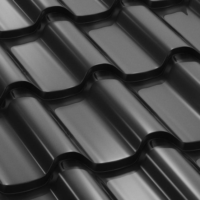 Метални керемиди BILKA Romanic в гланц, идеални за ремонт на покриви, покривни системи и високо качество - LATIVA.bg