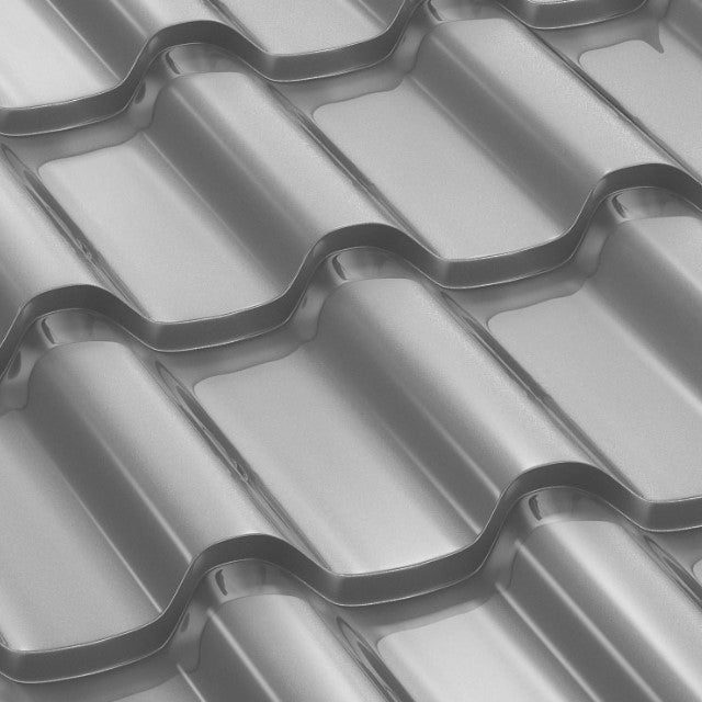 Метални керемиди BILKA Romanic в гланц, идеални за ремонт на покриви, цени и монтаж на скатни покриви - LATIVA.bg