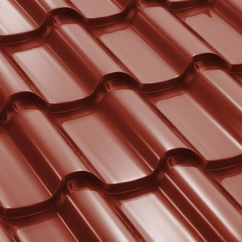 Метални керемиди BILKA Romanic Гланц за ремонт на покриви, ценови предимства и високо качество - LATIVA.bg