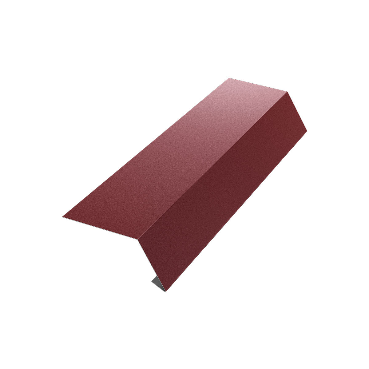 Червена ламарина за покрив с перфектна форма за монтаж и защита на покрива