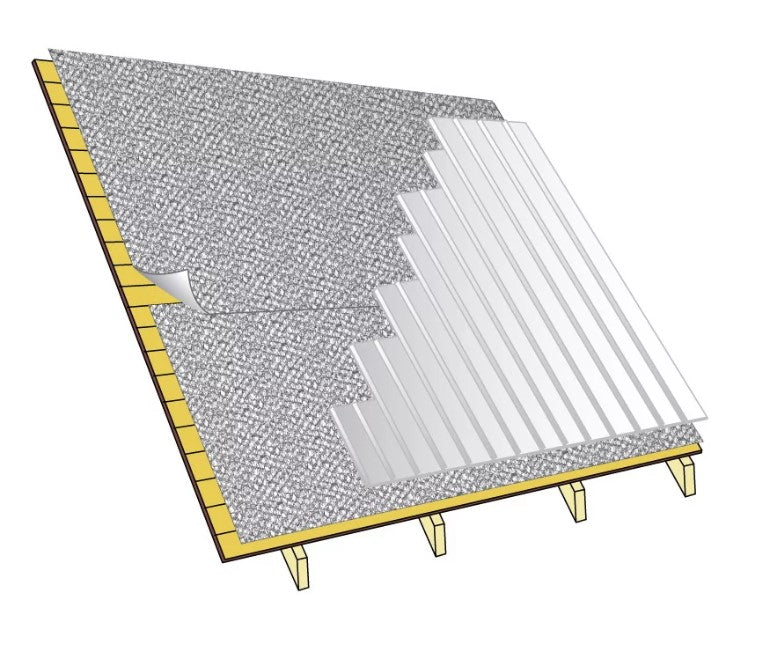 Подпокривна мембрана EUROBARRIER F150 за ремонт на покриви, идеална за скатни и плоски покриви - LATIVA.bg