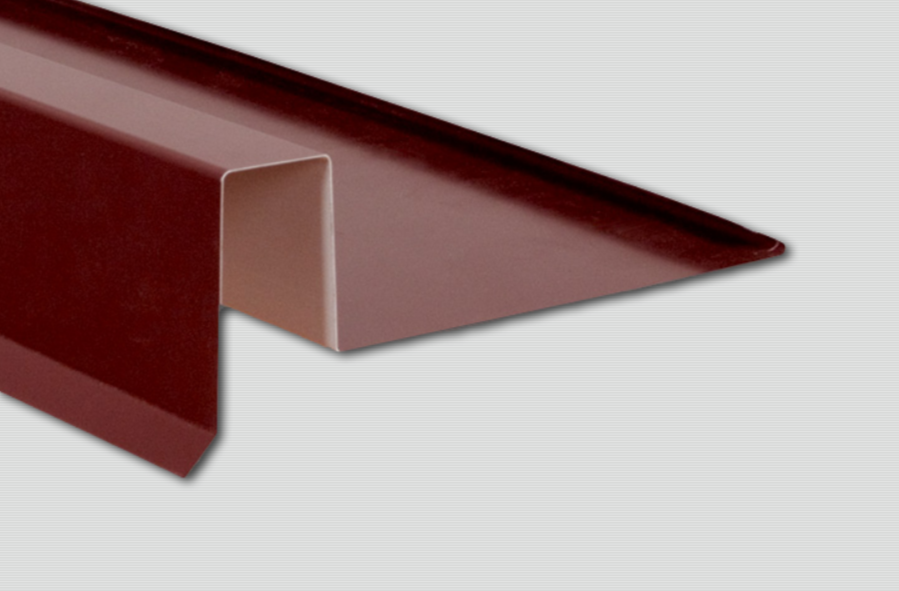 Пола за странична дъска в червен цвят, идеална за защита и естетика на странични повърхности.