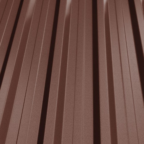 Профилирана ламарина в кафяв цвят за покриви и фасади - издръжливост и стил за вашите строителни проекти - LATIVA.bg