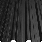 Профилирана ламарина BILKA L35 Wood в черен цвят за ремонт на покриви, висока здравина. LATIVA.bg