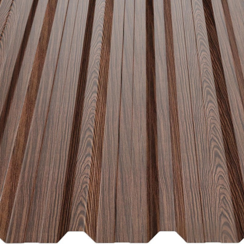 Профилирана ламарина BILKA L35 Wood за ремонт на покриви, високо качество, стилна визия, идеална за скатни покриви, LATIVA.bg