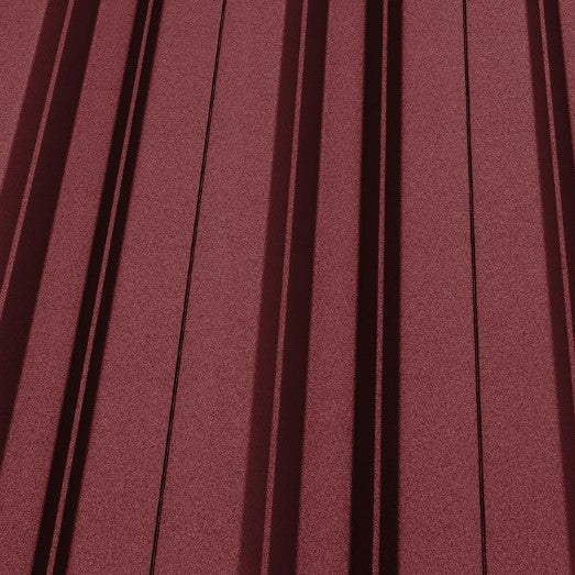 Профилирана ламарина BILKA L60 в червен цвят, идеална за ремонт на покриви и фалцови покриви. LATIVA.bg