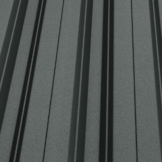 Профилирана ламарина BILKA L60 в тъмен цвят, идеална за ремонт на покриви и изграждане на скатни покриви, LATIVA.bg