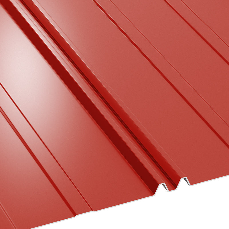 Ретро Дуо BILKA Гланц – панел в червен цвят за стилна интериорна трансформация.