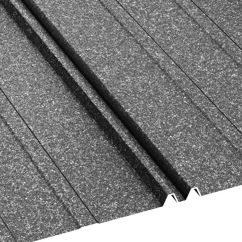 Ретро Дуо BILKA Grande Mat – детайл на ламарината с класическа визия за скатни покриви.