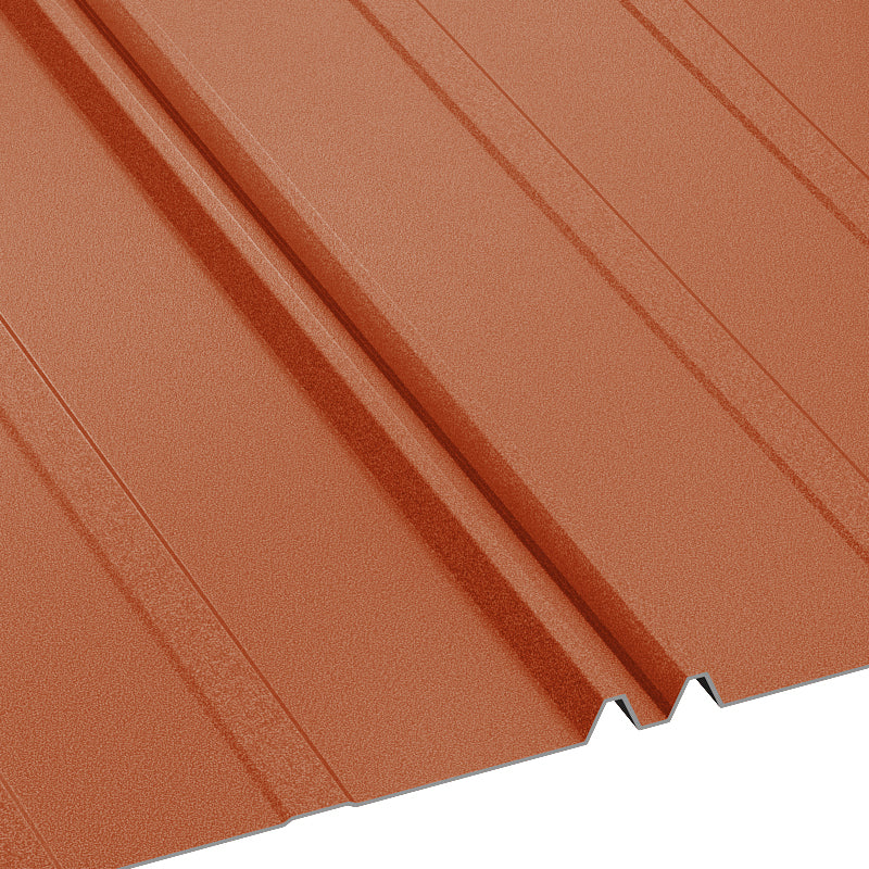 Ретро Дуо BILKA Мат – матова метална керемида с трайно покритие, идеална за покриви.