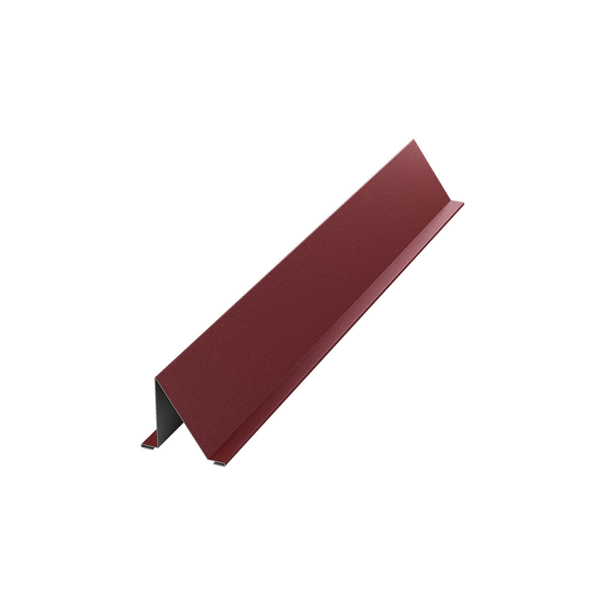 Снегозадържащ елемент за покрив, метален в червено, идеален за ремонт на покриви и изграждане на покриви.