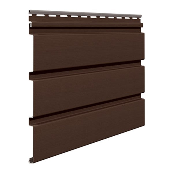 Стрехи Unicolor в кафяв цвят - панел без перфорация за ремонт на покриви. Идеален за скатни и плоски покриви. LATIVA.bg