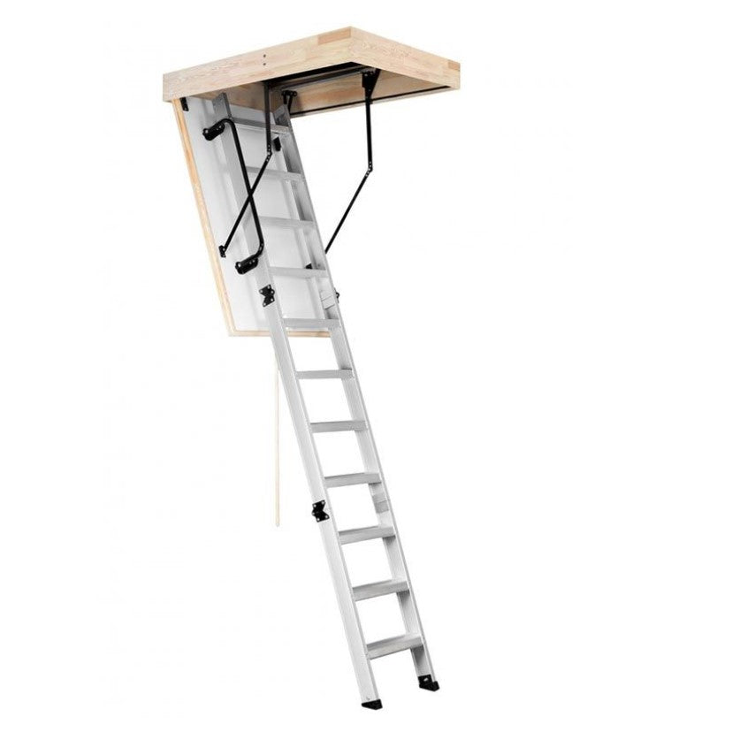 Таванска стълба Oman Alu Profi Extra, идеална за скатни покриви и ремонт на покриви. Цени и информация на LATIVA.bg.