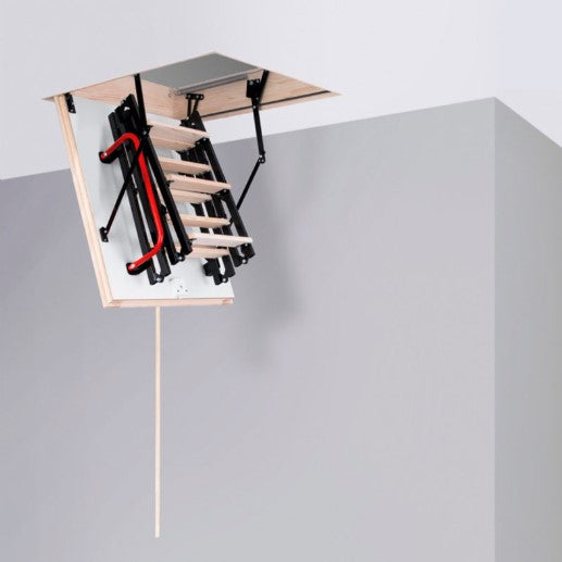 Таванска стълба Oman Mini Extra - идеален избор за скатни покриви, лесен монтаж, висока качество. LATIVA.bg