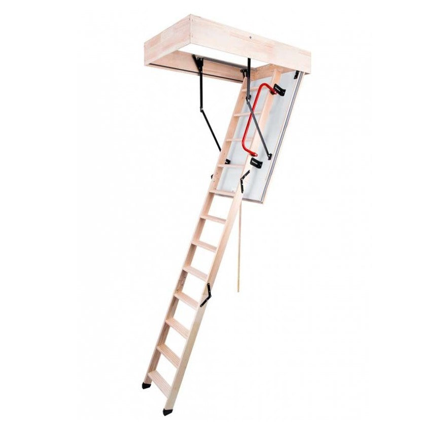 Таванска стълба Oman Polar с метална конструкция, идеална за скатни покриви и ремонт на покриви, LATIVA.bg