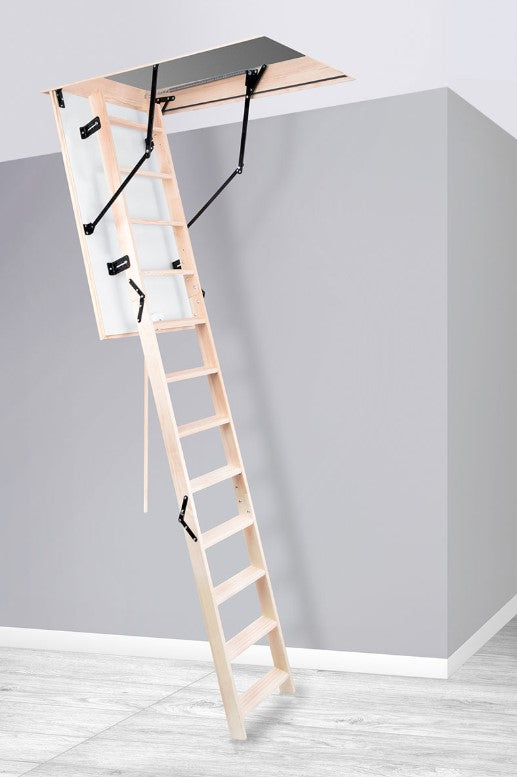 Таванска стълба Oman Termo PS, идеална за достъп до тавански помещения, ремонт на покриви, цени и монтаж - LATIVA.bg