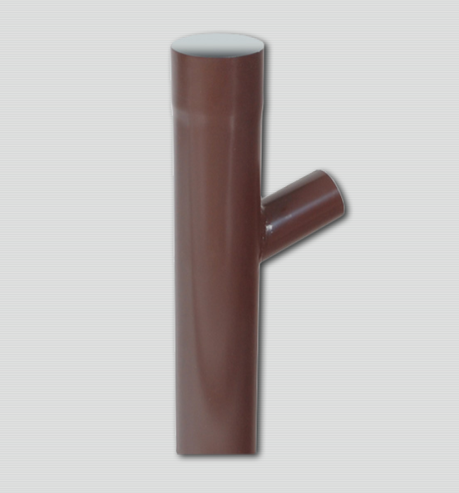 Тройник за безшевна водосточна тръба 80, 104мм, идеален за ремонт на покриви и покривни системи, LATIVA.bg