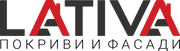 Логото на LATIVA – ремонти на покриви и фасади, качествени материали и услуги за покриви | LATIVA.bg