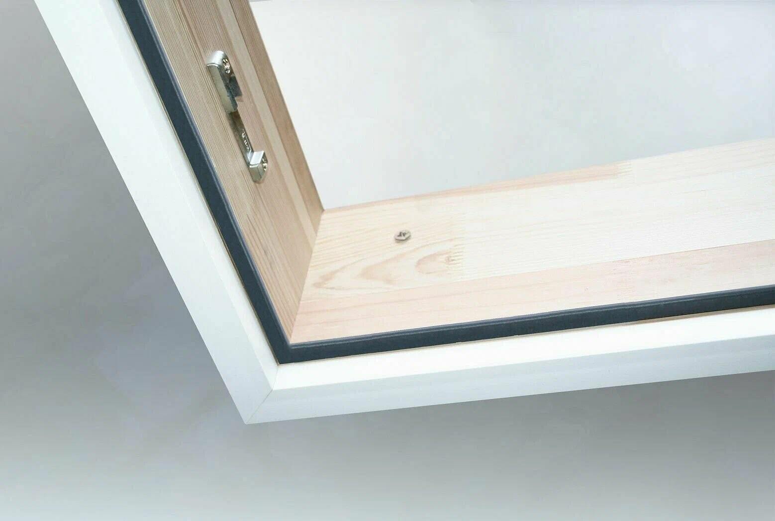 Аксесоари за тавански стълби – уплътнение и рамка за таванска стълба, монтаж към профилирана ламарина, метални керемиди, битумни керемиди