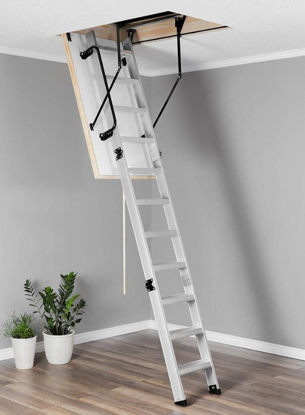 Други модели таванска стълба – сгъваема тавански стълби за таван, решения за метални керемиди, битумни керемиди, профилирана ламарина