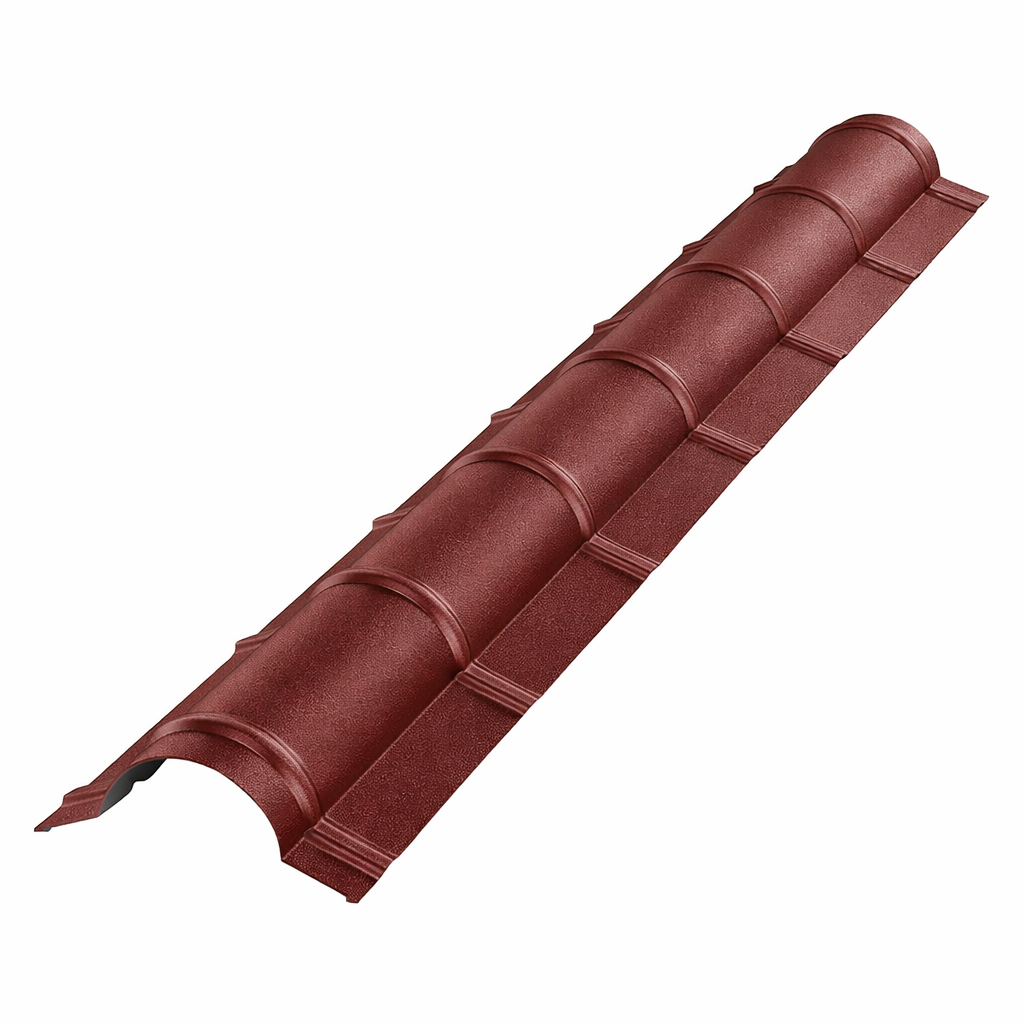 Large semicircular ridge cap