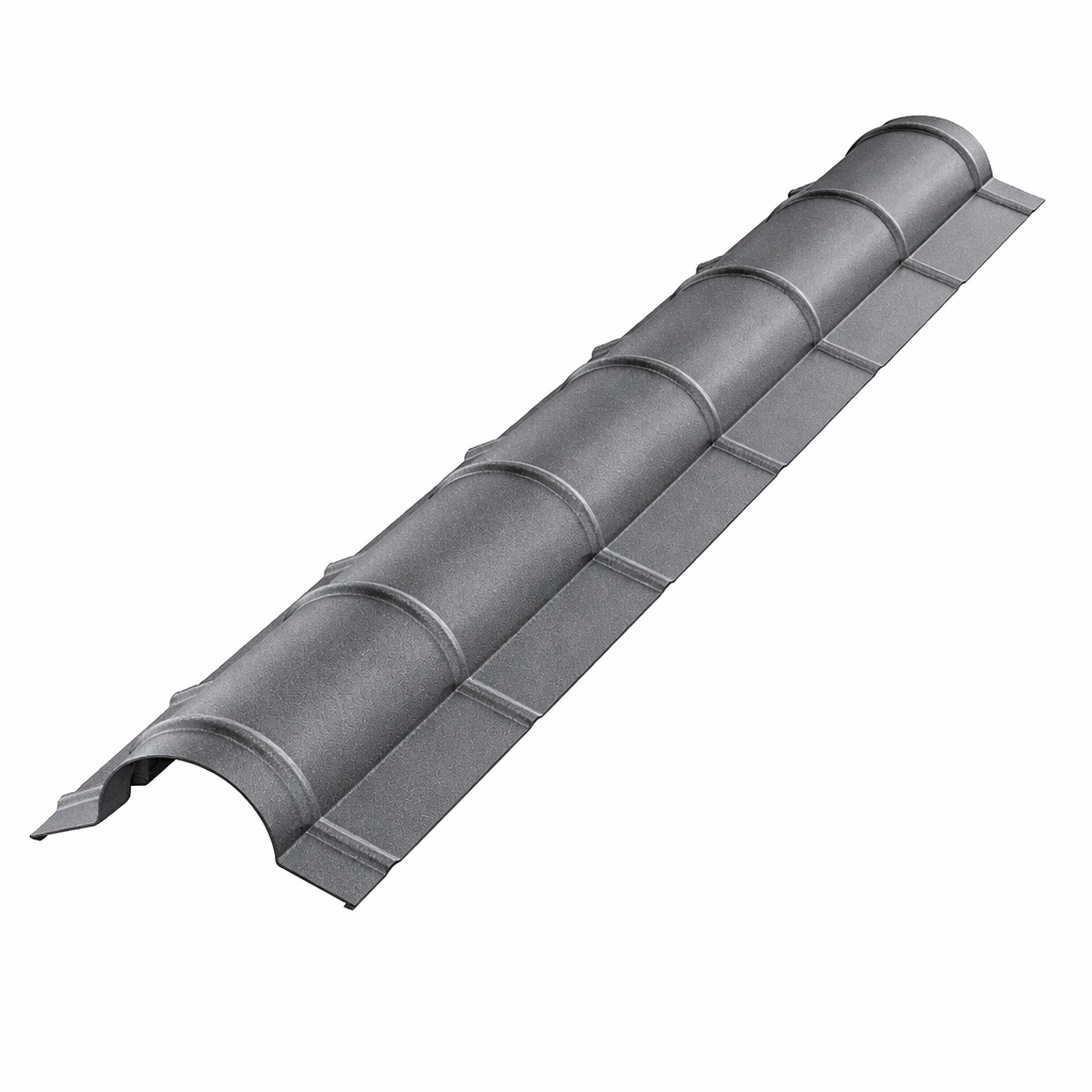 Large semicircular ridge cap