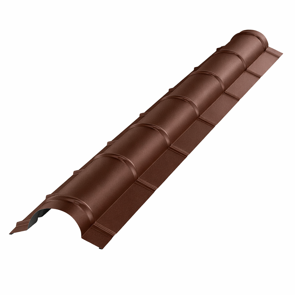 Large semicircular ridge cap