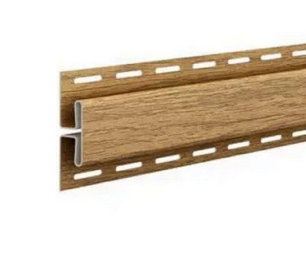 H-профил (свързващ) SV/SVP-18 за максимална стабилност на обшивки за стрехи, изработен от висококачествен PVC.