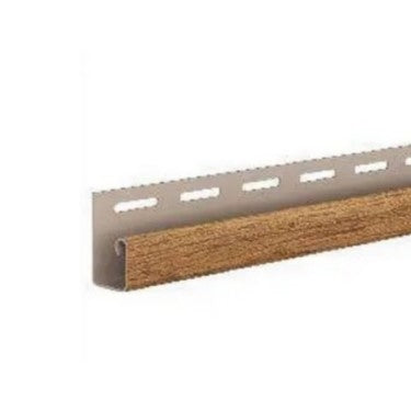 J-профил SV/SVP-15 за обшивки на стрехи, устойчив на UV и лесен за монтаж, идеален за ремонт на покриви.