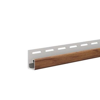 J-профил SV/SVP-15 – стилен завършен детайл за обшивки на стрехи с устойчиво PVC.