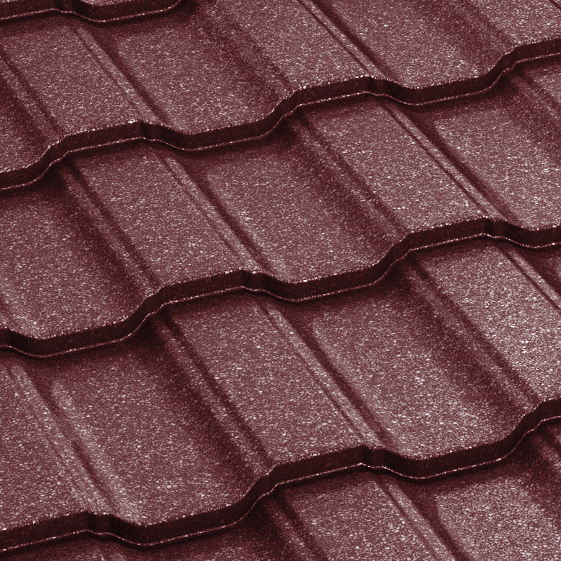 Метални керемиди BILKA Adriatic Grande Mat - ламаринени керемиди, покривна ламарина цени, монтаж на метални керемиди