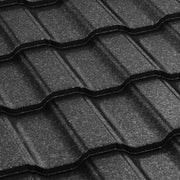 Метални керемиди BILKA Adriatic Grande Mat – черни ламаринени керемиди, метални керемиди цена, покривна ламарина
