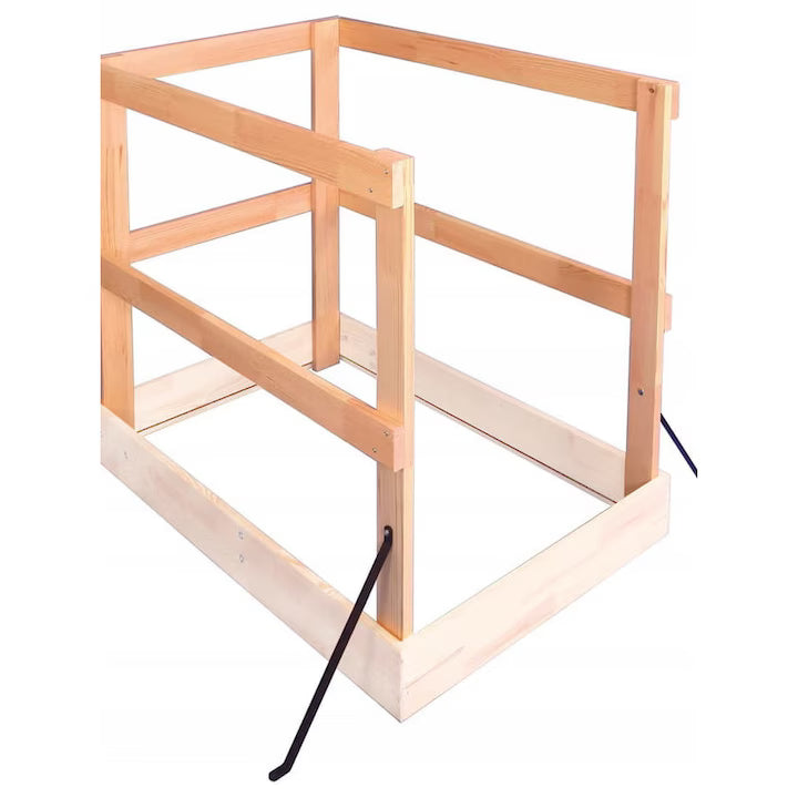 Зашитна преграда за стълби